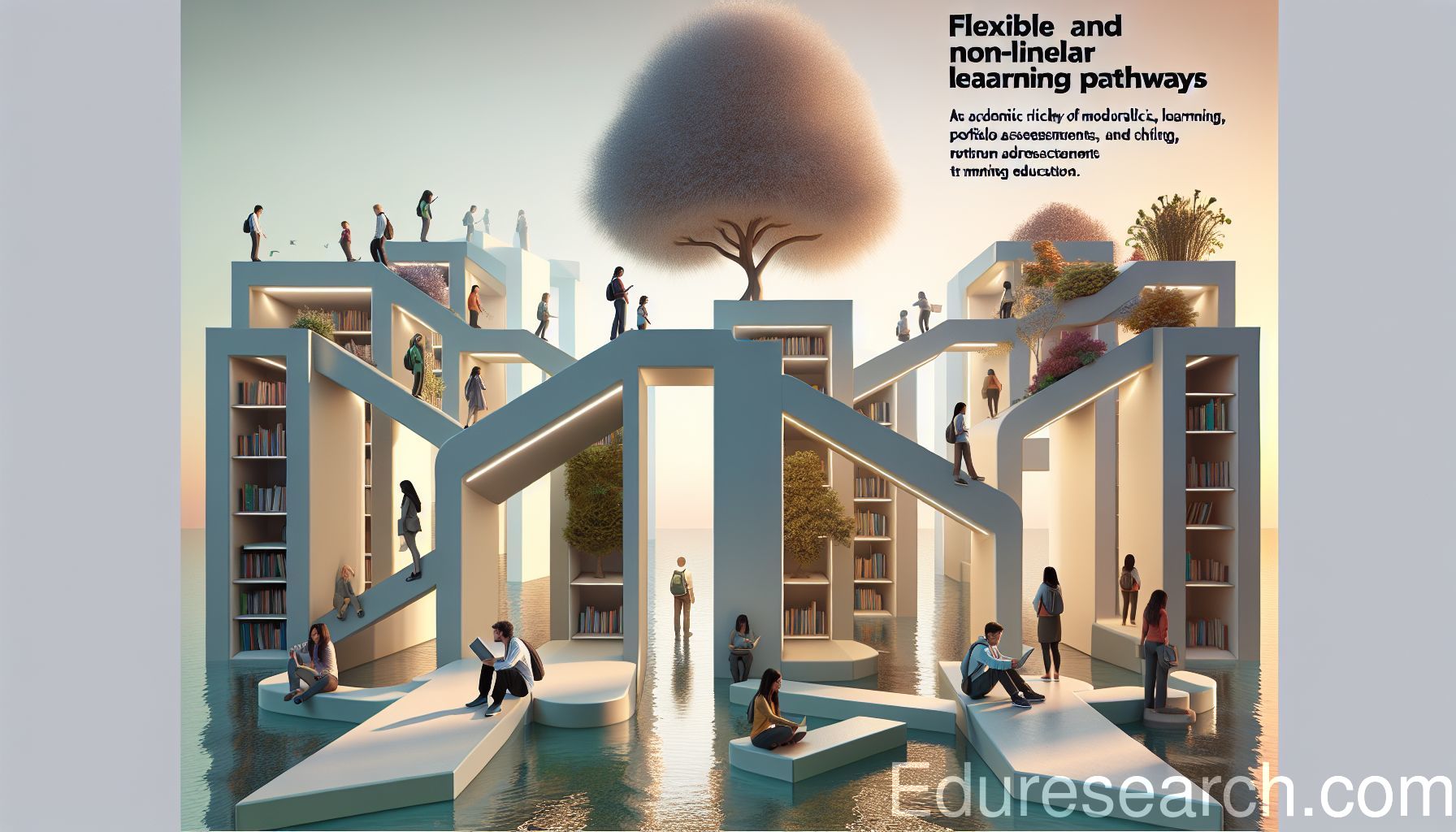 Flexible and Non-Linear Learning Pathways